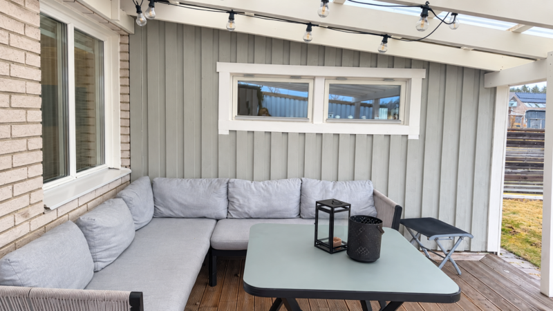 Rymligt kedjehus i Sorunda – 160 m² och 6 rum
